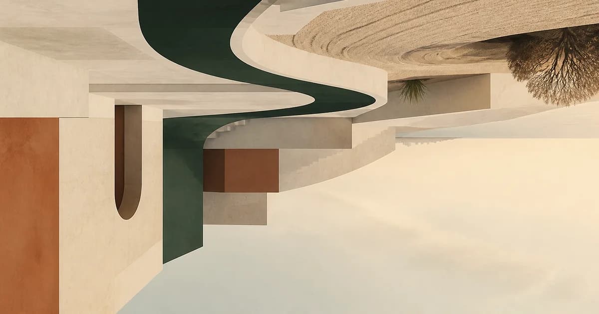 تصميم تحريري تجريدي يرافق دليل: استلام فوري أم عقار تحت الإنشاء؟ اختر نوع المخاطرة الذي تستطيع إدارته